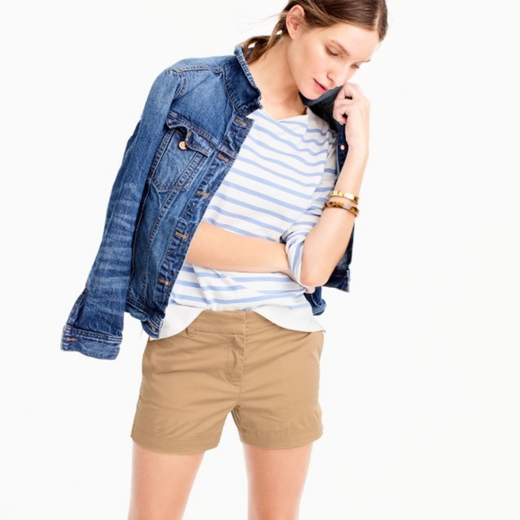 NWT J.Crew 4" stretch short - Picture 1 of 4
